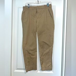 NWOT Vince Tan Crop Slacks